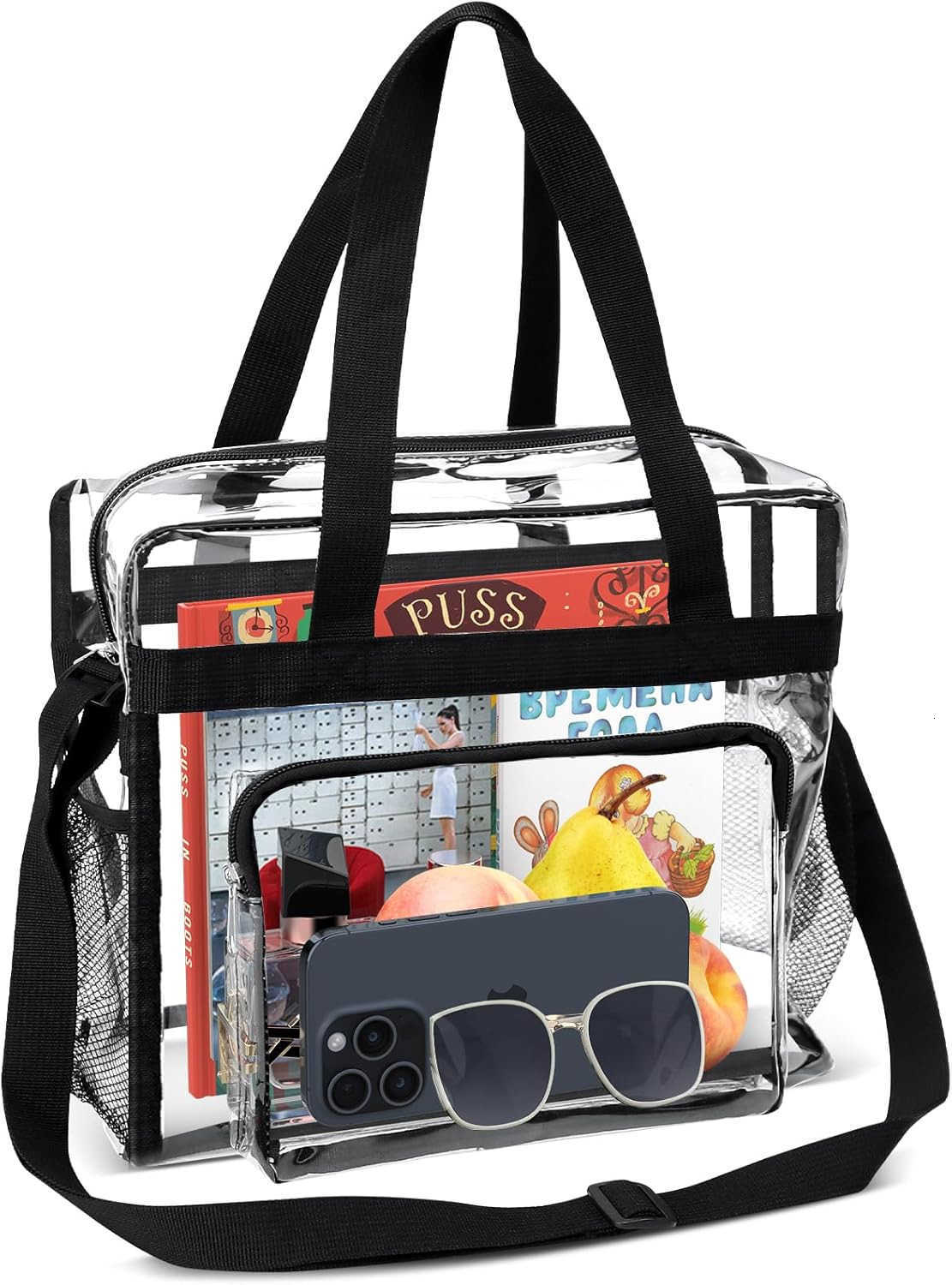 Clear Bag For Stadium Events Clear Purse Stadium Crossbody Bag M250910