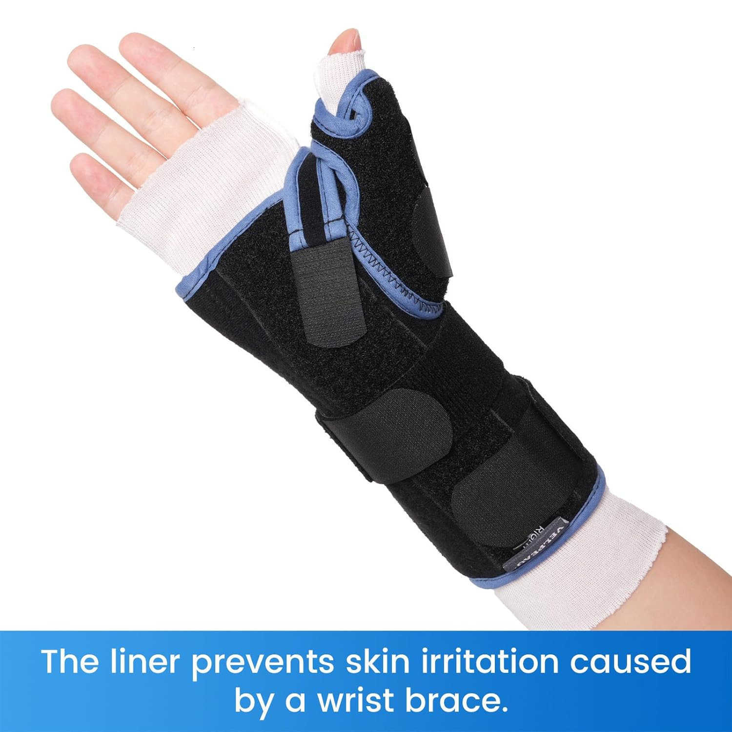 Hand Socks for Splint Pack of 10 Elastic Cotton Stockinette Tubing for Arm Wrist Brace with Thumb Spica Liner Gauze Sleeve Under Cast Wrap Arm Cover f