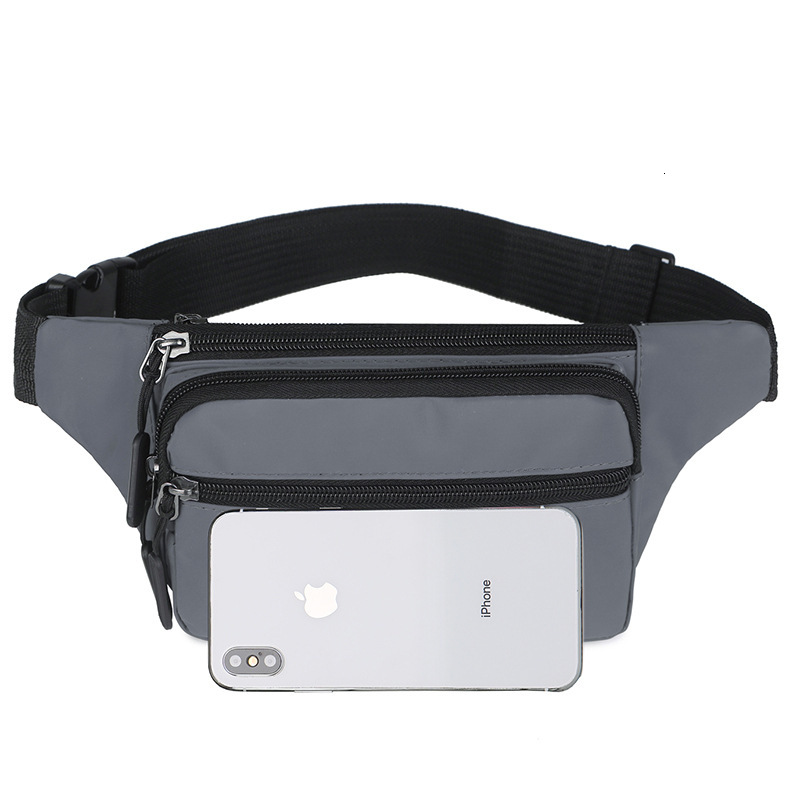 Luxury Bag Cross Border Unisex Waist Bag Free Shipping Outdoor Fitness Cycling Hiking Crossbody Chest Bag Large Designer Bag Capacity Business Cashier