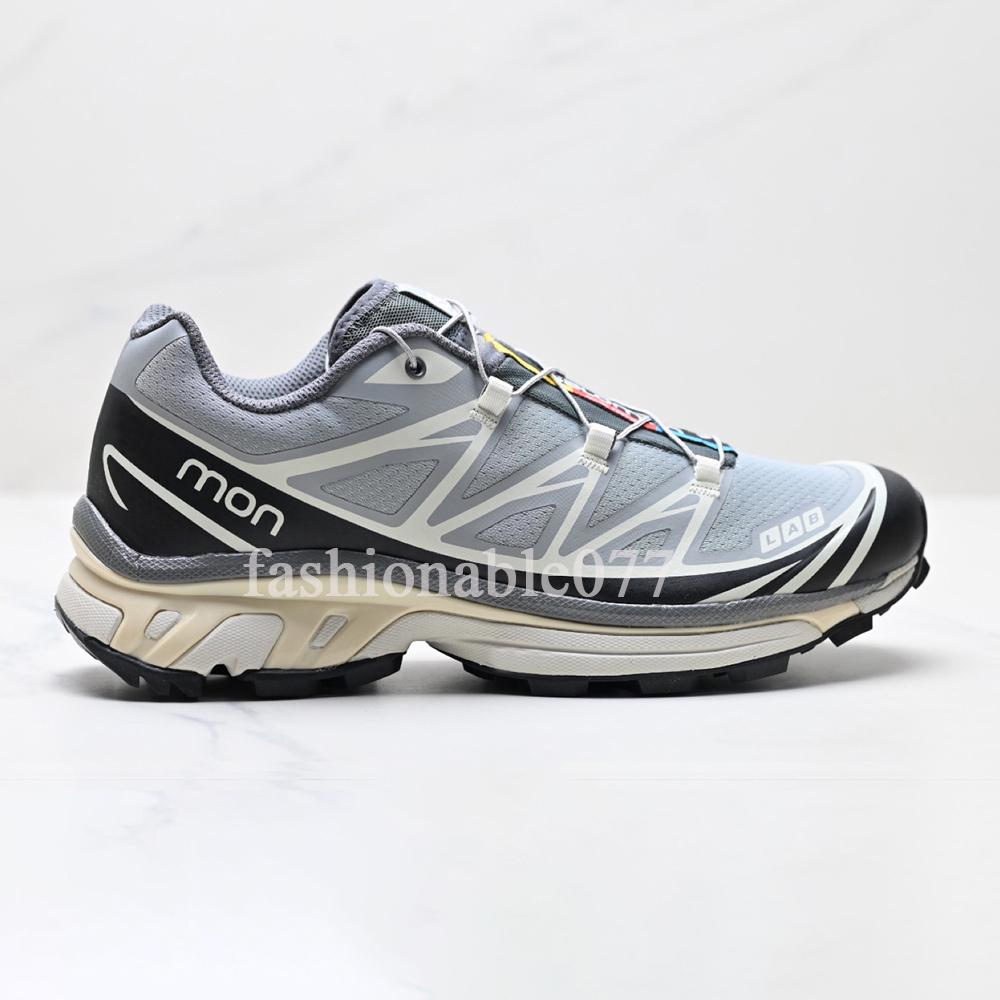 Designer Casual Shoes XT6 Shoes With Box 3D Running Shoes Men Drawstring Shoelaces Canine Tooth Sole Hiking Shoes Sneaker Commute Height Increase Outd