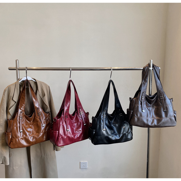 Free shipping designer Large Capacity Handbag Multifunctional Tote Bag Women Fashion Retro High-end Simple Shoulder Bag Crossbody Bag