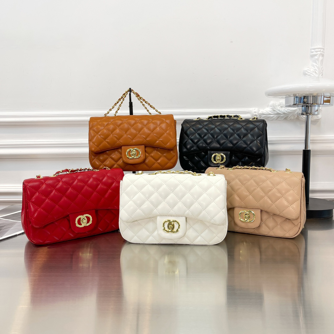 Designer Bag Women's Crossbody Bag Shoulder bags Underarm package Real Leather Teen Wallet Ladies the Totes Purse Wallet Multiple colors sheepskin caviar bag