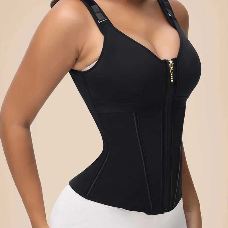 Women Girdles Belt Waist High Compression Corset Shapewear Double Compression Vest Bra Waist W250910