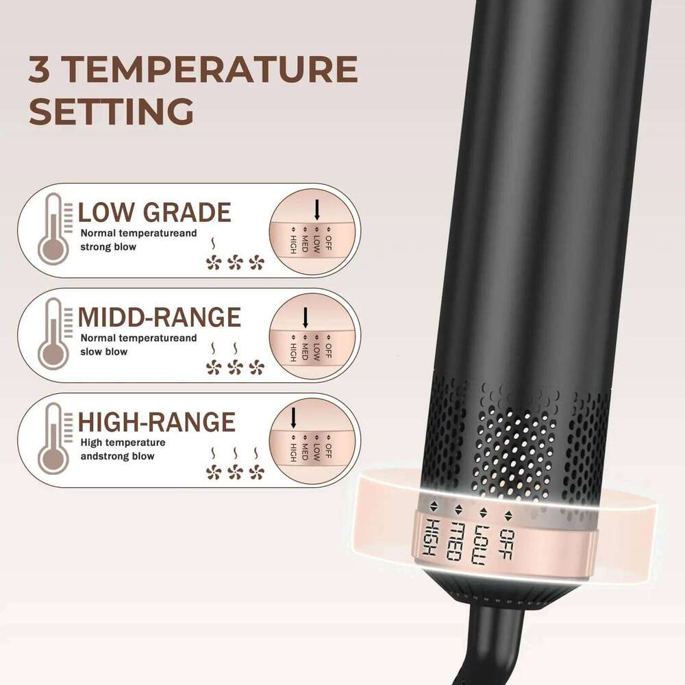 Multi in one comb, integrated household hair dryer, detachable hot air brush, straight roll dual-use.