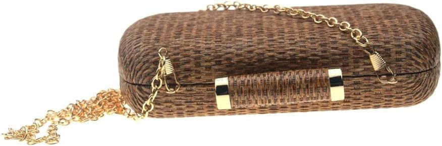 Womens Handwoven Straw Evening Handbags Summer Wallet Clutch Bag Crossbody Mobile Phone Bag Z250910