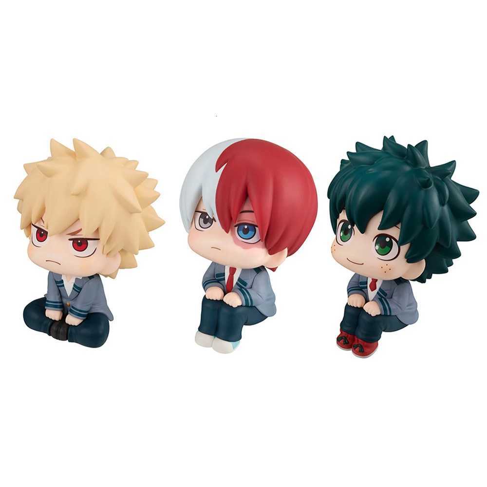 MHA Anime Figure cute Midoriya Izuku Figurine Bakugou Katsuki action figure Look up figure mini cute Toy Collectible doll GiftsXJ250910