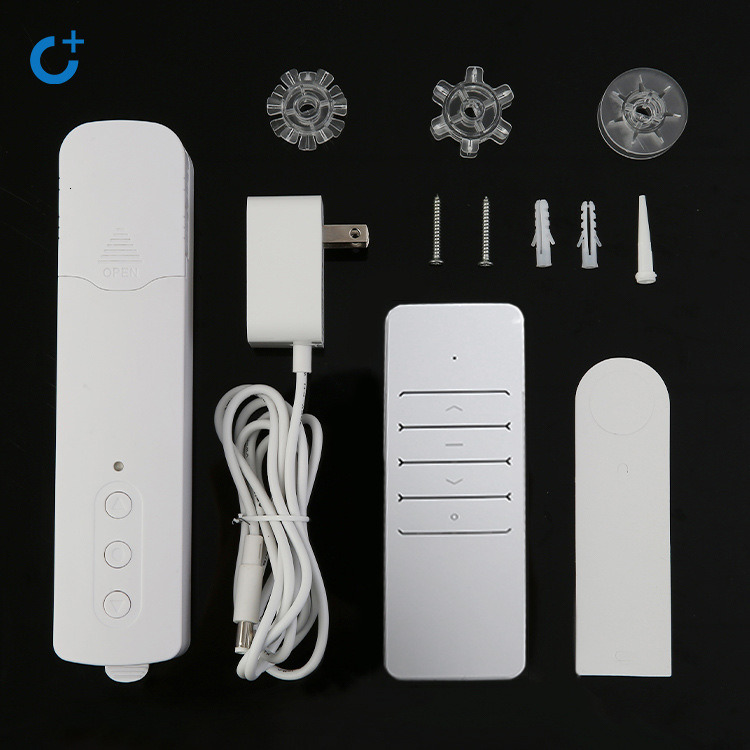 Graffiti smart home curtain controller, electric opening and closing curtain, bead curtain, louver curtain motor, WIFI voice remote control