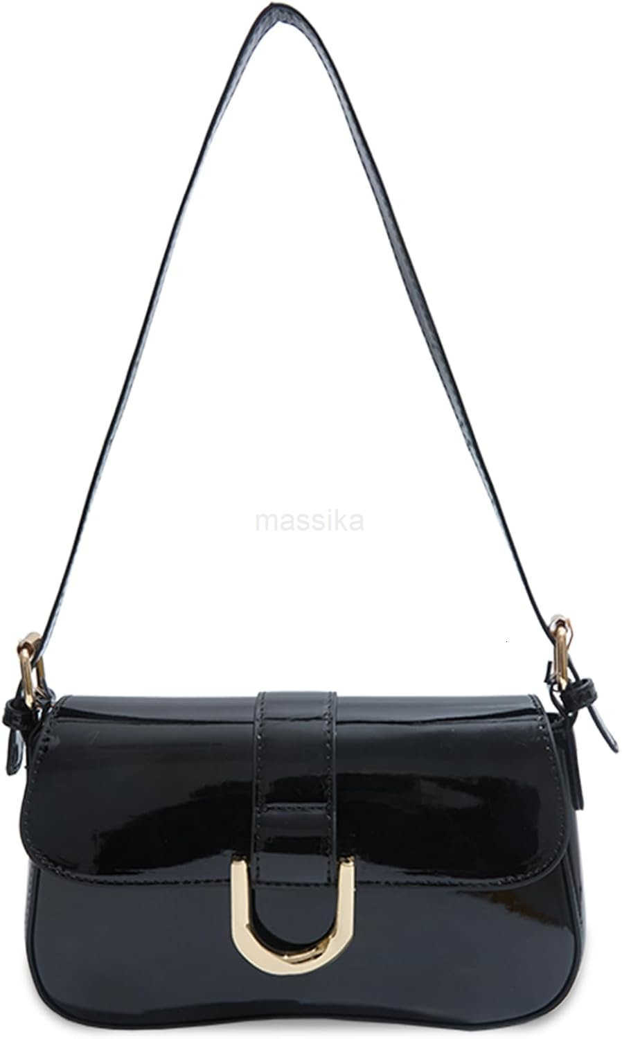 Small Shoulder BagY2K Purse for Women PU Leather Tote Handbag Clutch Purse with 2 Removable Straps Crossbody Bags M250909