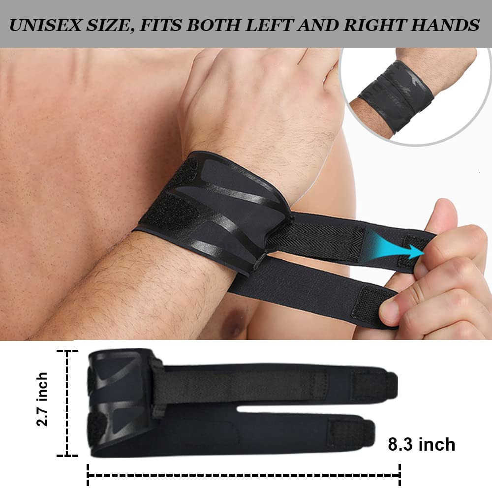 Wrist Brace for TFCC Tear Ultrathin Compression Wrist Straps Weightlifting Wrist Wraps Adjustable Wrist Support for Sport Protection Tendonitis Arthri