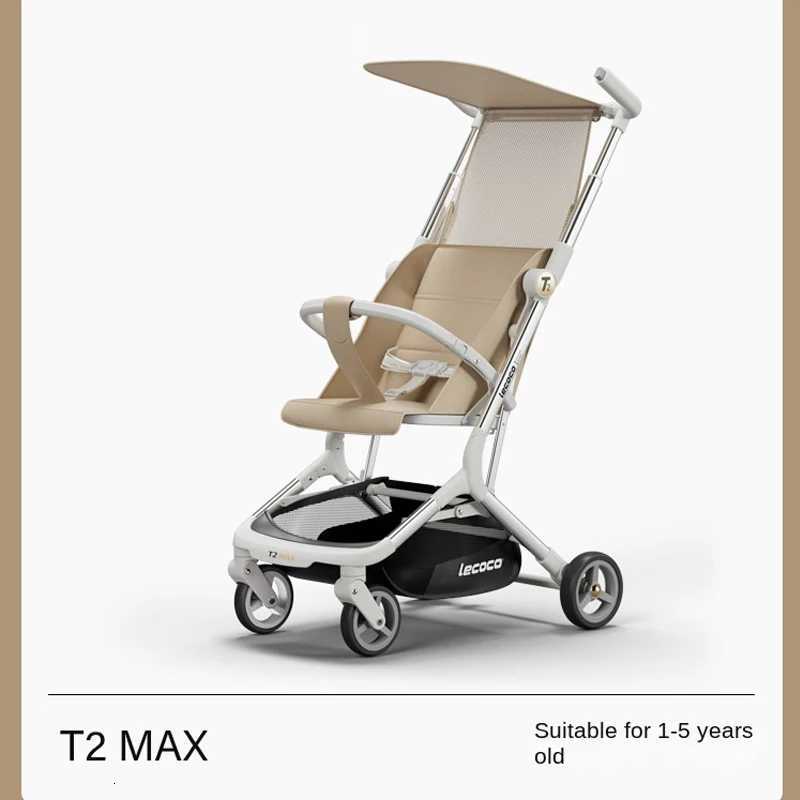 New T2 Kids Pocket Car Baby Stroller Travel with Children Lightweight Folding Four Wheels Stroller Push Umbrella Car W250910