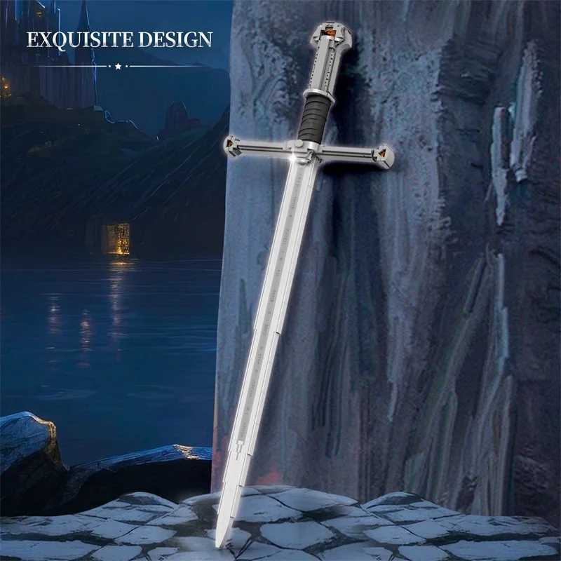 Creative Famous Samurai Sword Weapon Model Building Blocks Lord of Rings Bricks Assembly Toys Kid Christmas Gifts for Boys Z250910