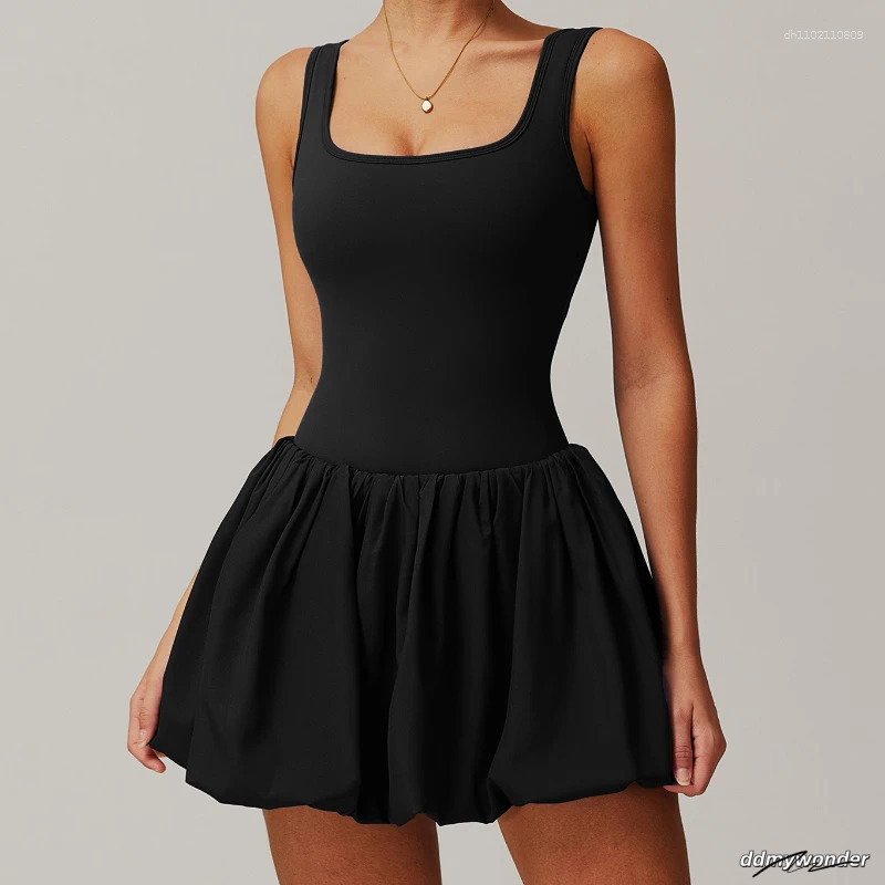 Women's Two Piece Casual Outfit: Sleeveless Vest Tennis Skirt Set - Perfect For Running, Fiess & Outdoor Sports ddmywonder ddmywonder ddmywonder