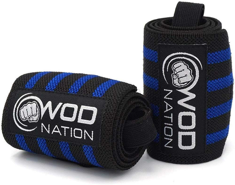 Nation Wrist Wraps for Weightlifting Strength Training Professional Gym Straps wThumb Loop for Men Women W250910
