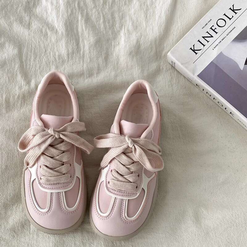 Platform Sneakers for Women Ins Trend 2025 Spring and Autumn New Style Student Versatile Casual Loafers Flat Sports Shoes