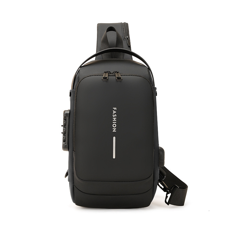 Men S Chest Bag With Free Shipping Combination Lock Luxury Bag Motorcycle Bag Platform Hot Selling Crossbody Bag Large Capacity Anti Theft Designer Ba