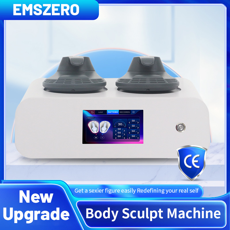 EMSzero HIEMT RF Electro Magnetic Stimulation Body Sculpting And Muscle Building Machine 2/4/5 Handles 6500W 200HZ 15Tesla Body Fat Burning Beaut Slim