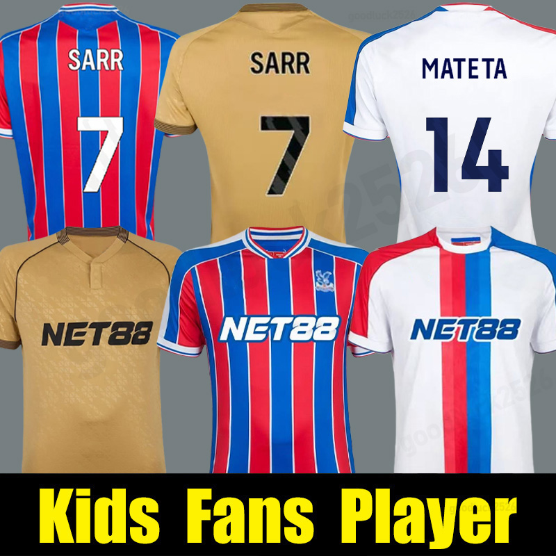 25 26 OLISE Crystals Palace GUEHI NKETIAH SARR MATETA Palace soccer jerseys WHARTON ESSE KAMADA CPFC DOUCOURE LACROIX Kits 25 26 Men kids football shirt Uniforms