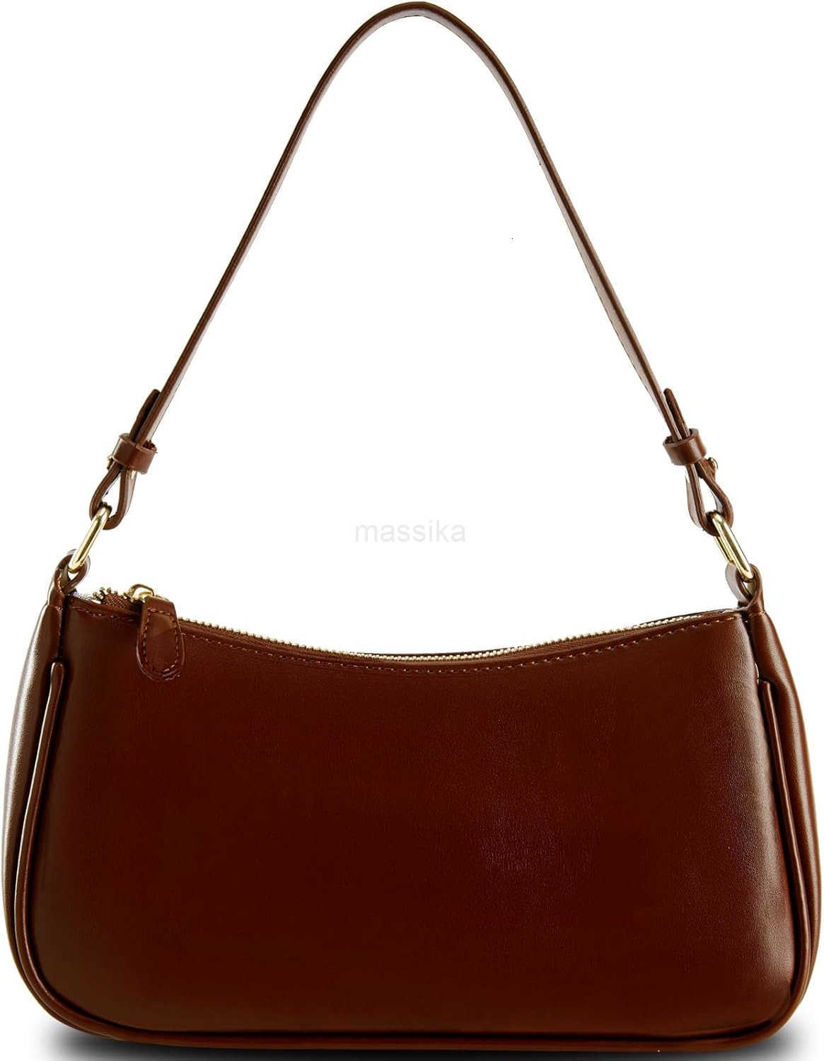 Shoulder Bags for Women Leather Hobo Sling Tote Handbag Retro Clutch Purse with 2 Removable Straps and Zipper Closure M250910