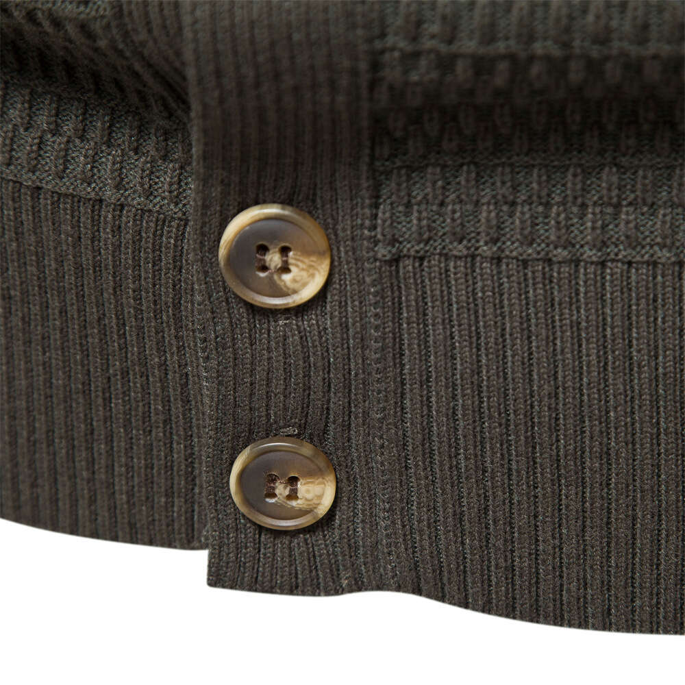 European American tops autumn and winter, new cardigans men, high-quality business sweaters, knitted sweaters for men