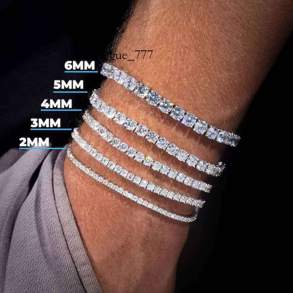 in Manufacturing Jewelry, S Sier Tennis Moissanite Bracelet, Accepting Customization
