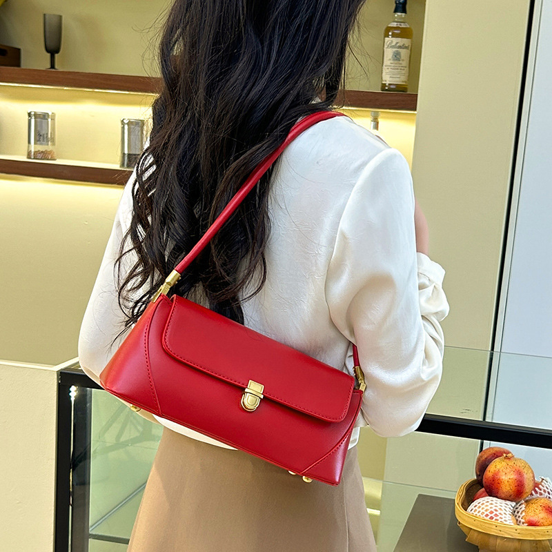 Trendy Women S Bag New Spring Free Shipping Fashion Versatile Underarm Bag Large Capacity Designer Bag Shoulder Handbag Baguette Luxury Bag Bag Small 