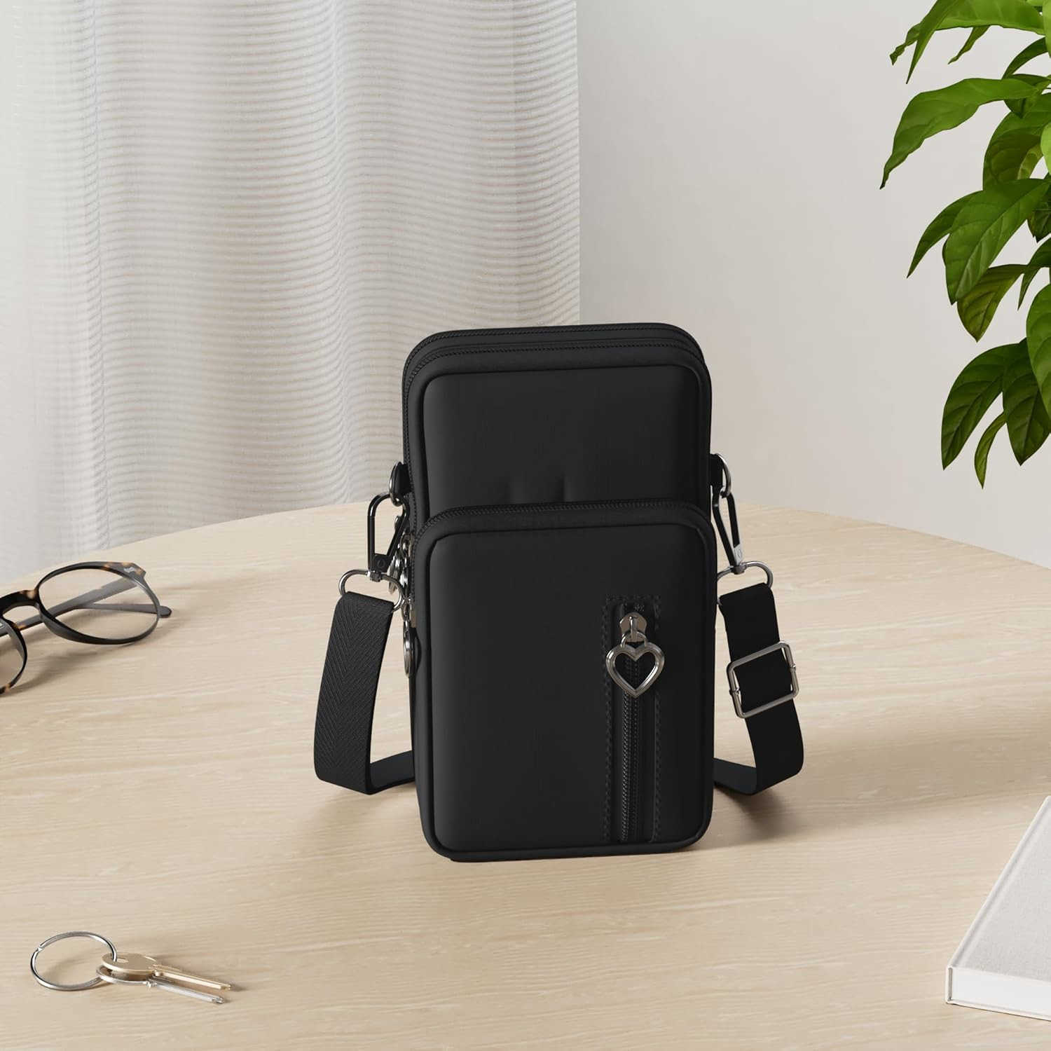 Small Crossbody Wallet Phone Bag Women Mini Crossbody Purse Cell Phone Shoulder Bag Mini Wallet Over Shoulder Strap Z250910