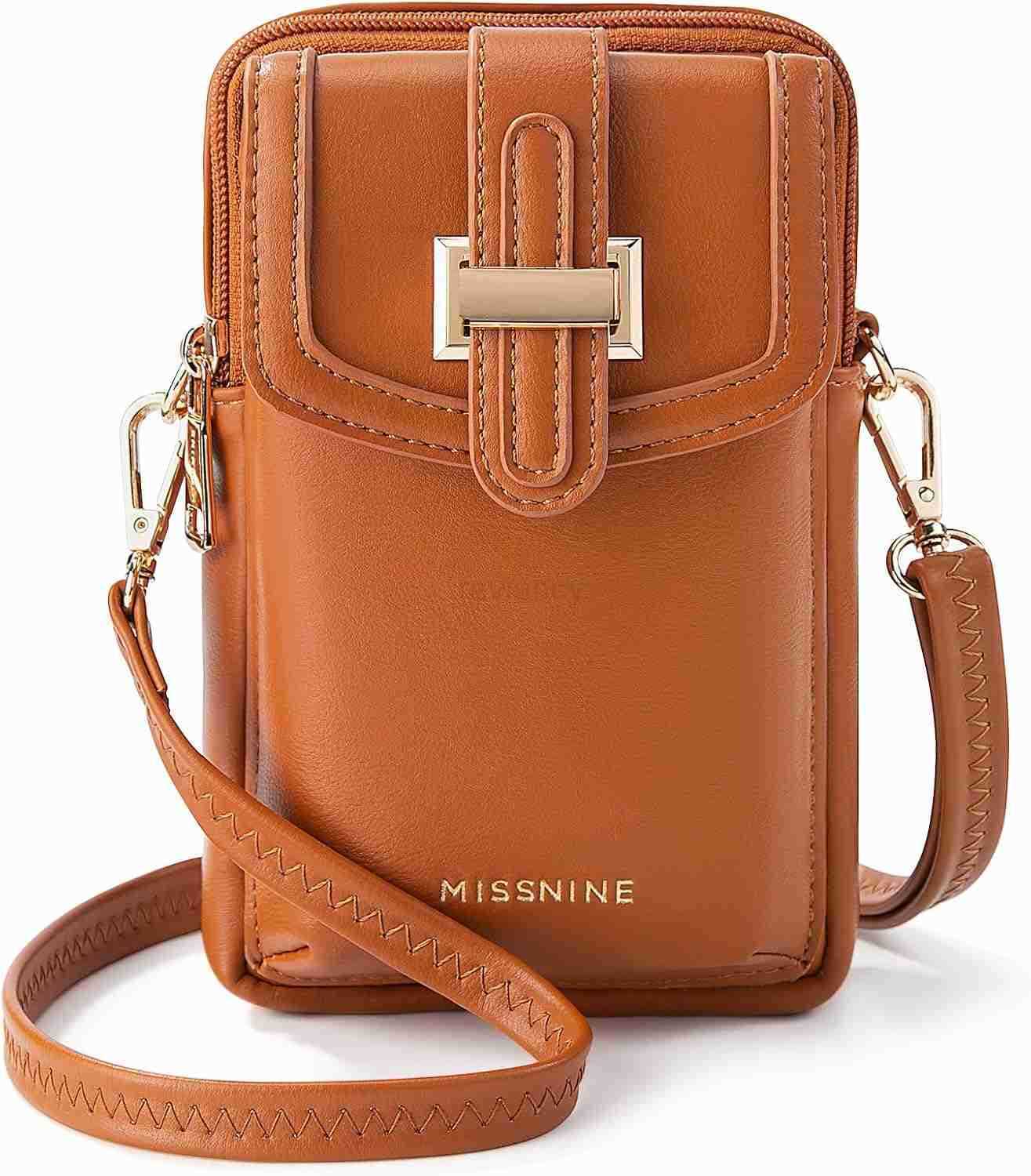 Small Crossbody Bags for Women Vegan Leather Cell Phone Purses Trendy RFID Wallet Purses with Adjustable StrapW250911