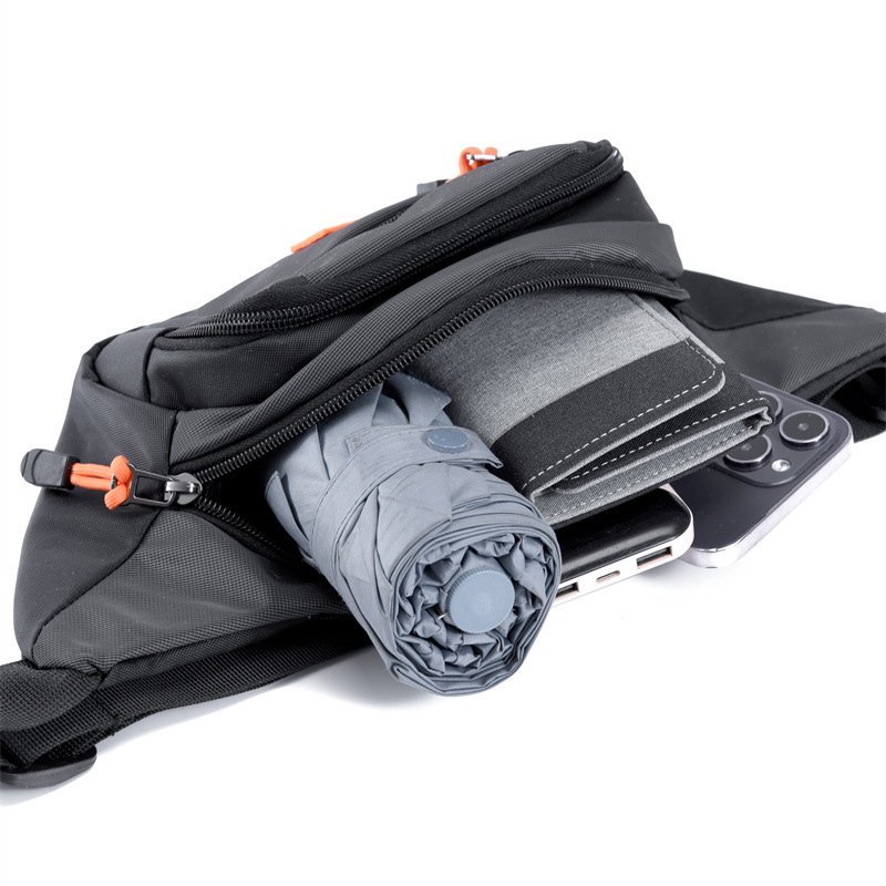 Cross Border Fashion Urban Luxury Bag Free Shipping Crossbody Bag Multi Compartment Large Capacity Versatile Waist Bag Designer Bag Men S Casual Shoul