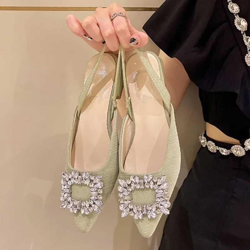 2025 Sandals Summer Women high heels Classics Thin Heels 2cm Fashion Girls Hollow out Pumps Posterior trip band sex Women Shoes W250910