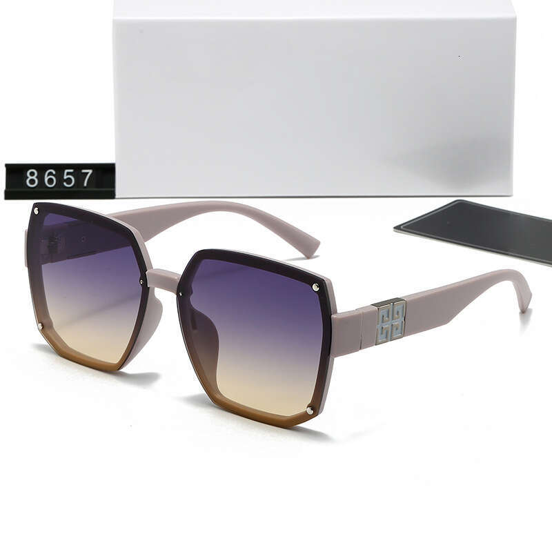 New Irregular for Women Trendy High-end Style Internet Celebrity Street Fashion Sunglasses 8657