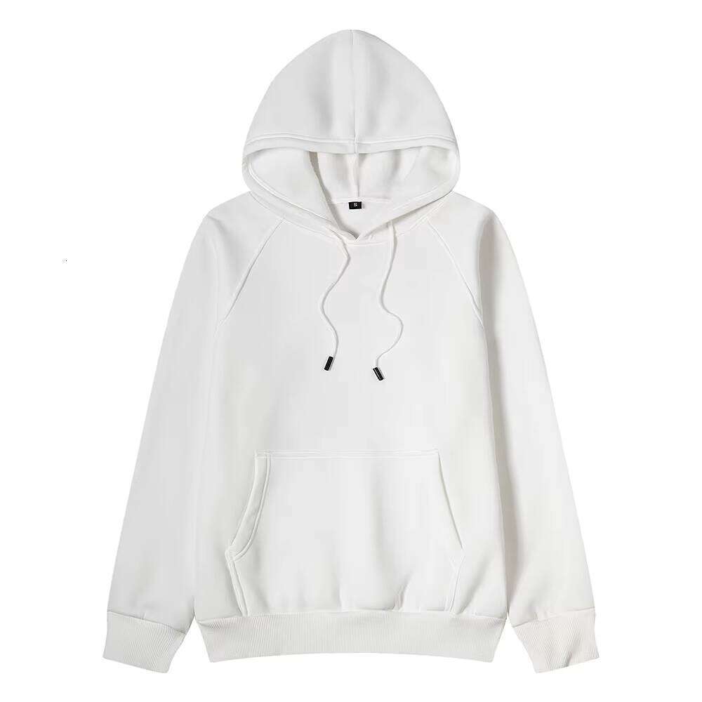 300gsm Heavyweight Hoodie Men's Oversized Sweatshirt Drop Shoulder Printed Solid Color