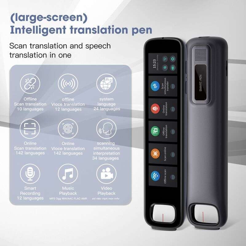 Smart Pen English Russian Scanning Voice Offline Learning Hine Translator