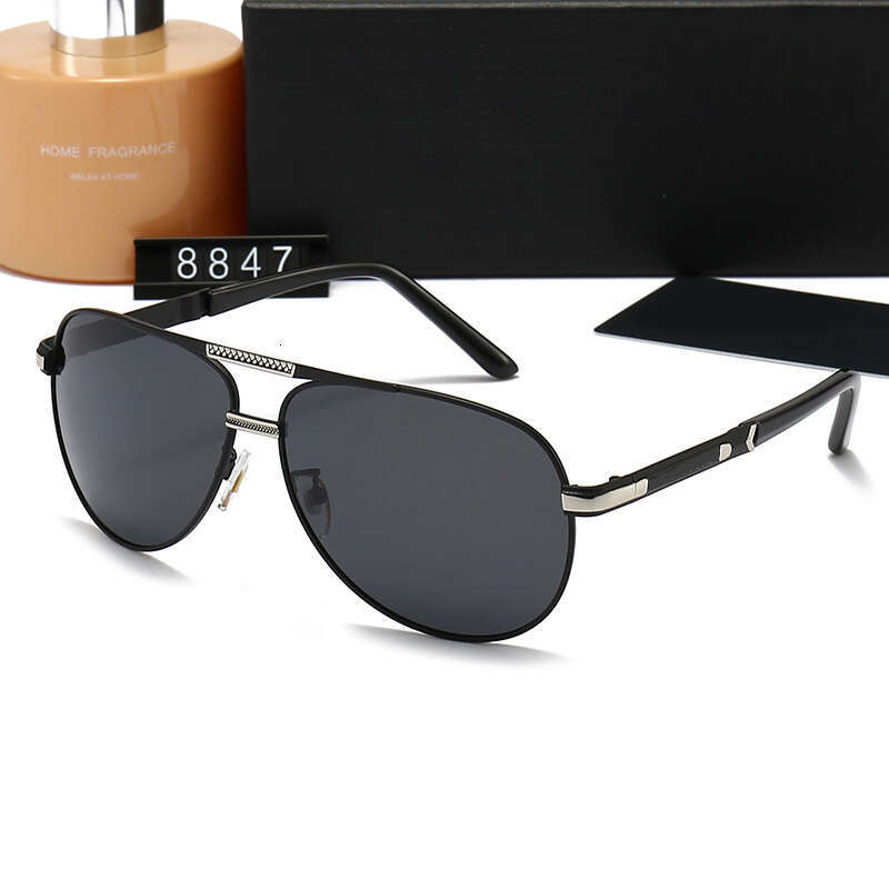New Men's Polarized Fashion Trendy Casual Sunglasses Driving Travel Vacation Glasses 8847