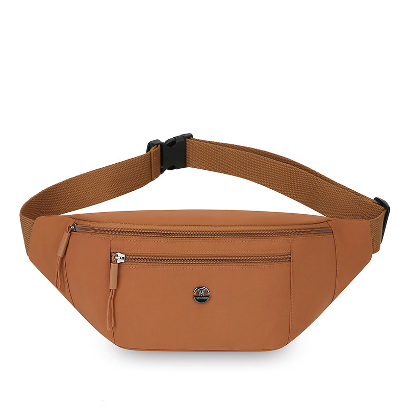 New Simple Nylon Chest Bag For Women Designer Bag Japanese Style Free Shipping Large Capacity Casual Crossbody Bag Solid Color Versatile Handbag Luxur