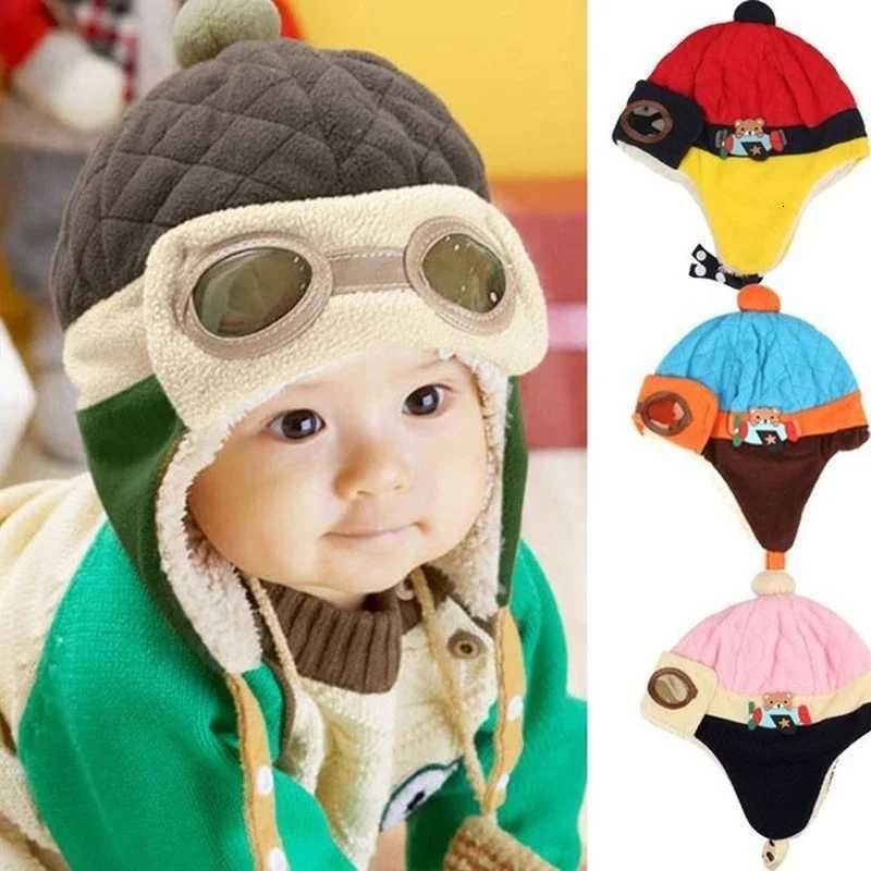 Boys Girls Winter Warm Hat Beanie ot Crochet Earflap Hats G250910