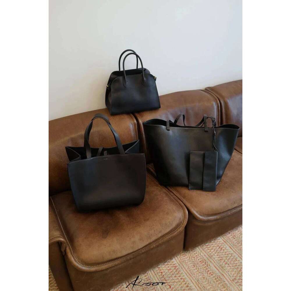 XL Park Hight Quality Leather Tote Women Underarm Casual Work Large Capacity Designer Grainy Shoulder Bag