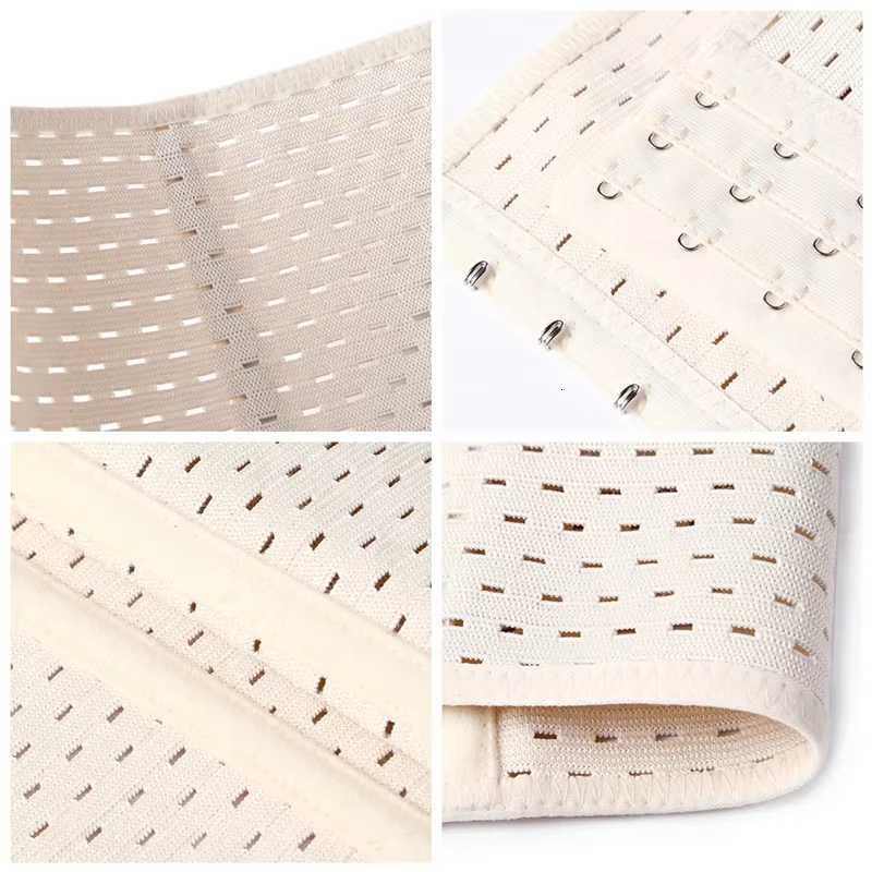 Waist Shapers Corset For Men Abdomen Reducer Slimming Belt Shapewear High Compression Modeling Strap Workout Girdle Faja W250910