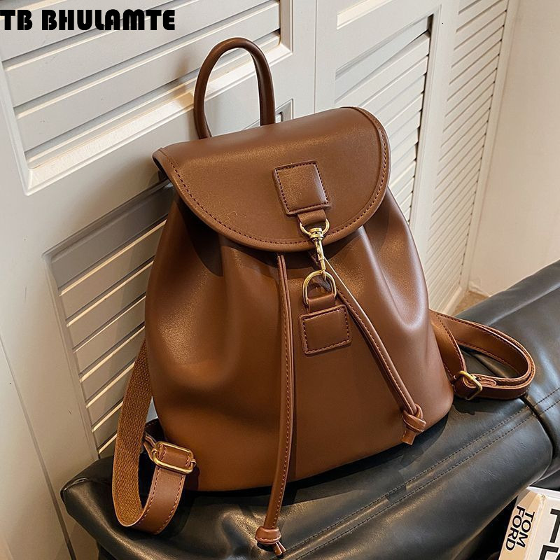 Free Shipping Designer Bag Backpack Luxury Bag For Women New Trendy Travel Small Niche Bag High-end Leather Casual Travel School Bag