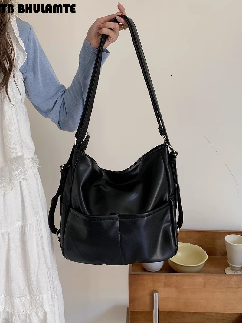 Free Shipping Designer Bag 2025 Spring New Soft Leather Bag For Women Large Capacity Commuter Tote Bag Luxury Bag Multifunctional Backpack Crossbody S