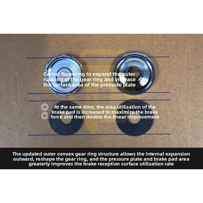 Titanium Alloy TK3 Force Relief Alarm for Non-Destructive Installation - Compatible with Lure Wheels & Drum Drag clicker - NO04