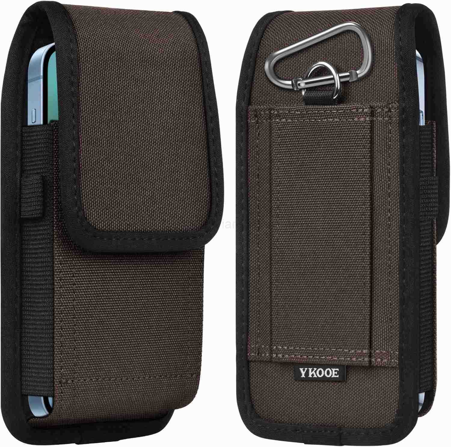 Cell Phone Pouch Nylon Belt Holster Case Compatible with Galaxy S25S24S23S22 Ultra A16 A15 A14 A13 Moto G StylusPowerPlay Pixel 87 Pro TCL OnePlus TMo