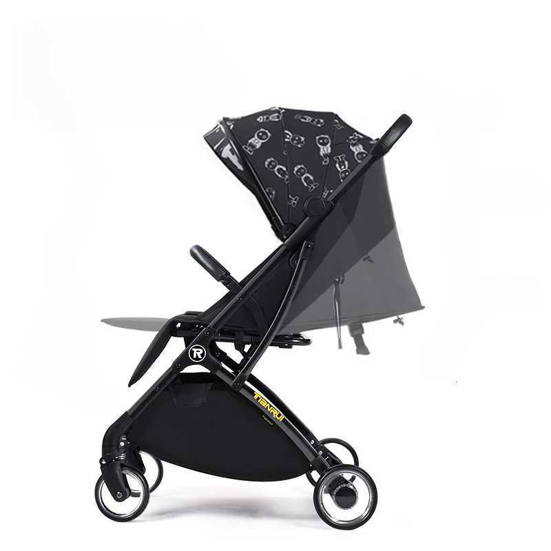 Lightweight Highview Baby Stroller Portable Foldable Travel Baby Stroller Can Sit or Lie Down Multifunction Baby Carriage W250910