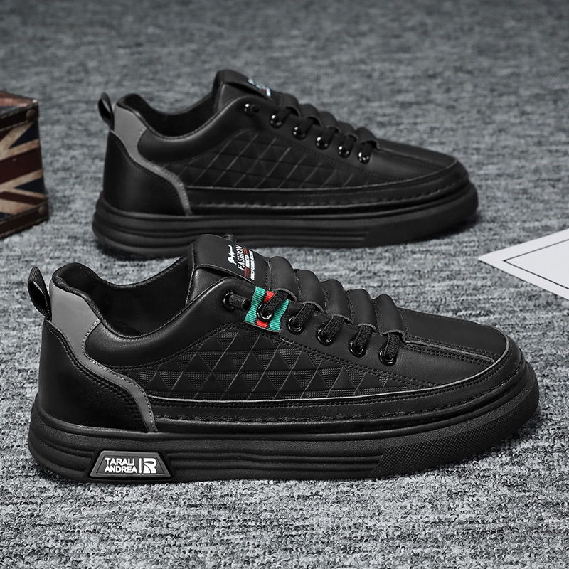 In 2025 Spring and Autumn Men's thin sports shoes Versatile and trendy student casual shoes Board shoes Fashionable campus British style shoes fr