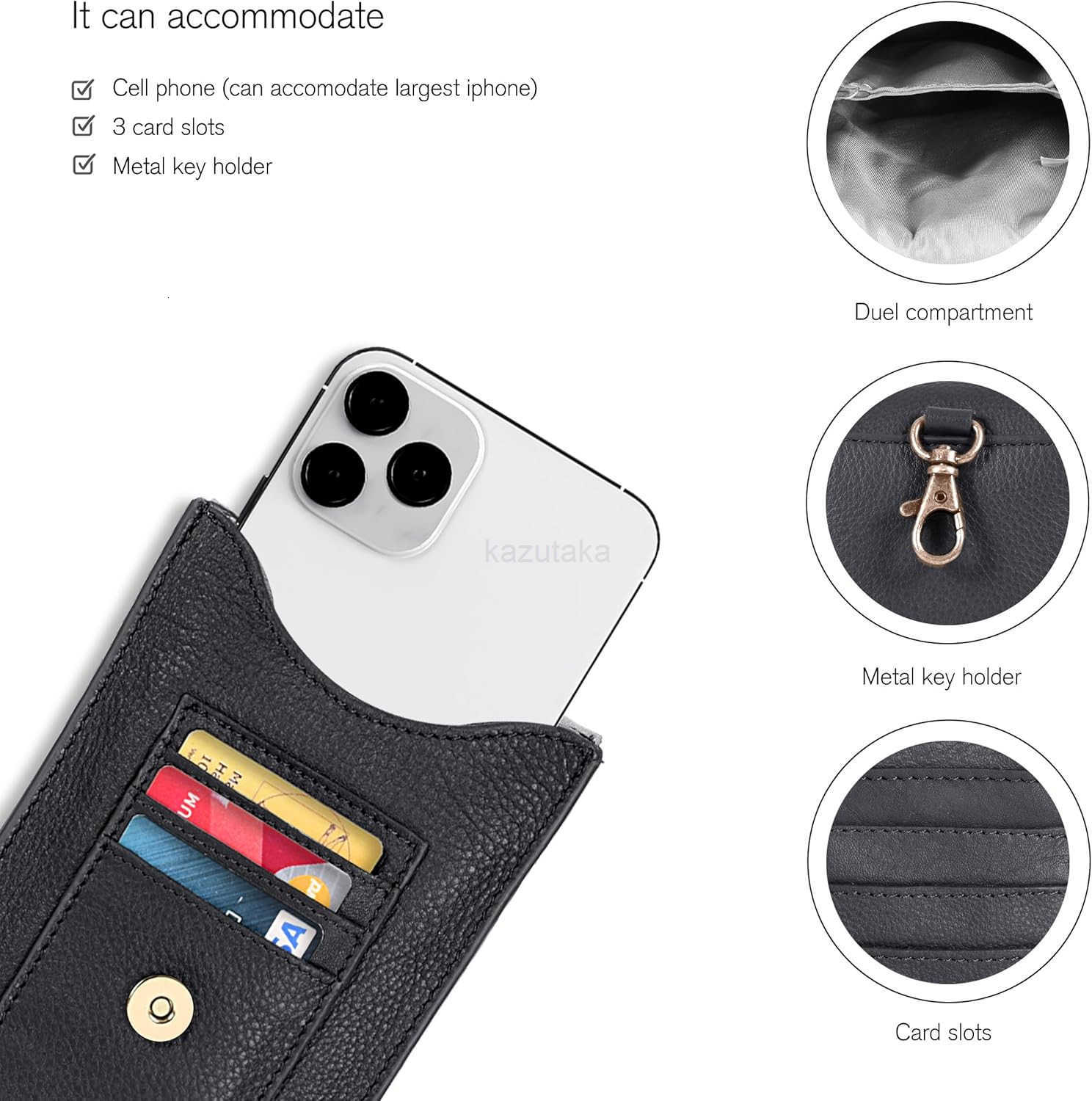 Leathers Small Crossbody Bag For Women Mini Cell Phone Purse Crossover Wallet Bag With Adjustable Shoulder Strap Z250910