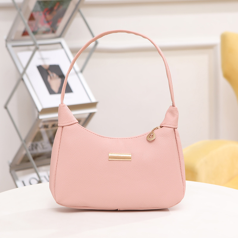Designer Bag Trendy Fresh Sweet Lychee Pattern Sequin Decoration Wholesale Free Shipping Underarm Bag Niche Design Luxury Bag Export Handbag