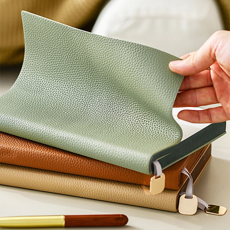 Engrave Name PU Leather Notebook A5 Business Office Student To Do List Personalized Simple Diary Books Stationery Gift250906