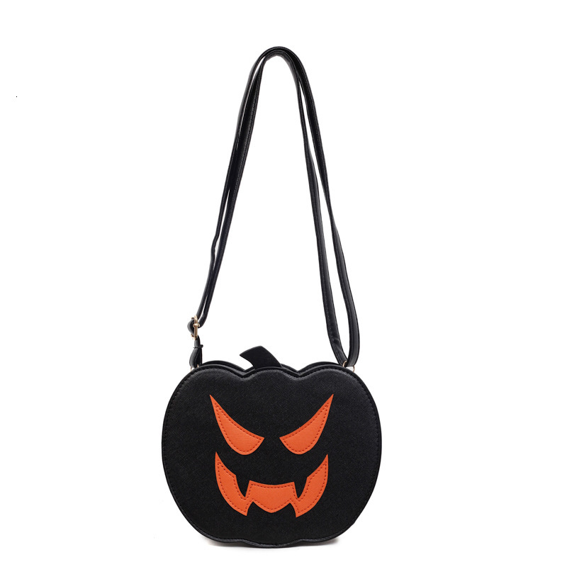 new pumpkin bag luxury bag Halloween new niche shoulder bag designer bag personality fashion cute fashion creative crossbody bag