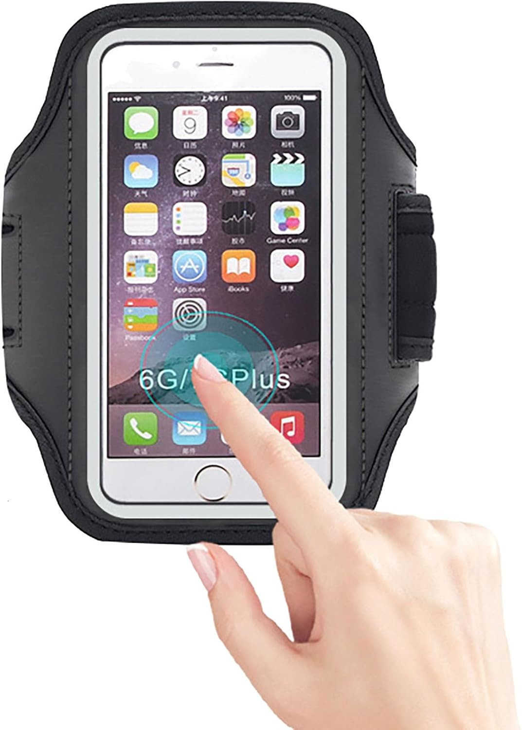 Waterproof Cell Phone Armband 68 Inch x 32 Inch Enlarge Phone Bag Phone for Running Footing Sports and Mountaineering Blue Z250910