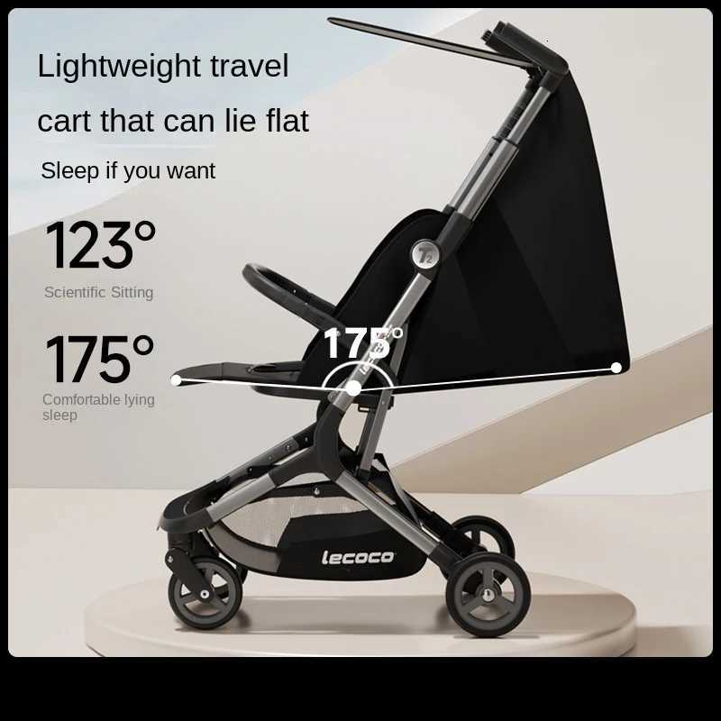 New T2 Kids Pocket Car Baby Stroller Travel with Children Lightweight Folding Four Wheels Stroller Push Umbrella Car W250910