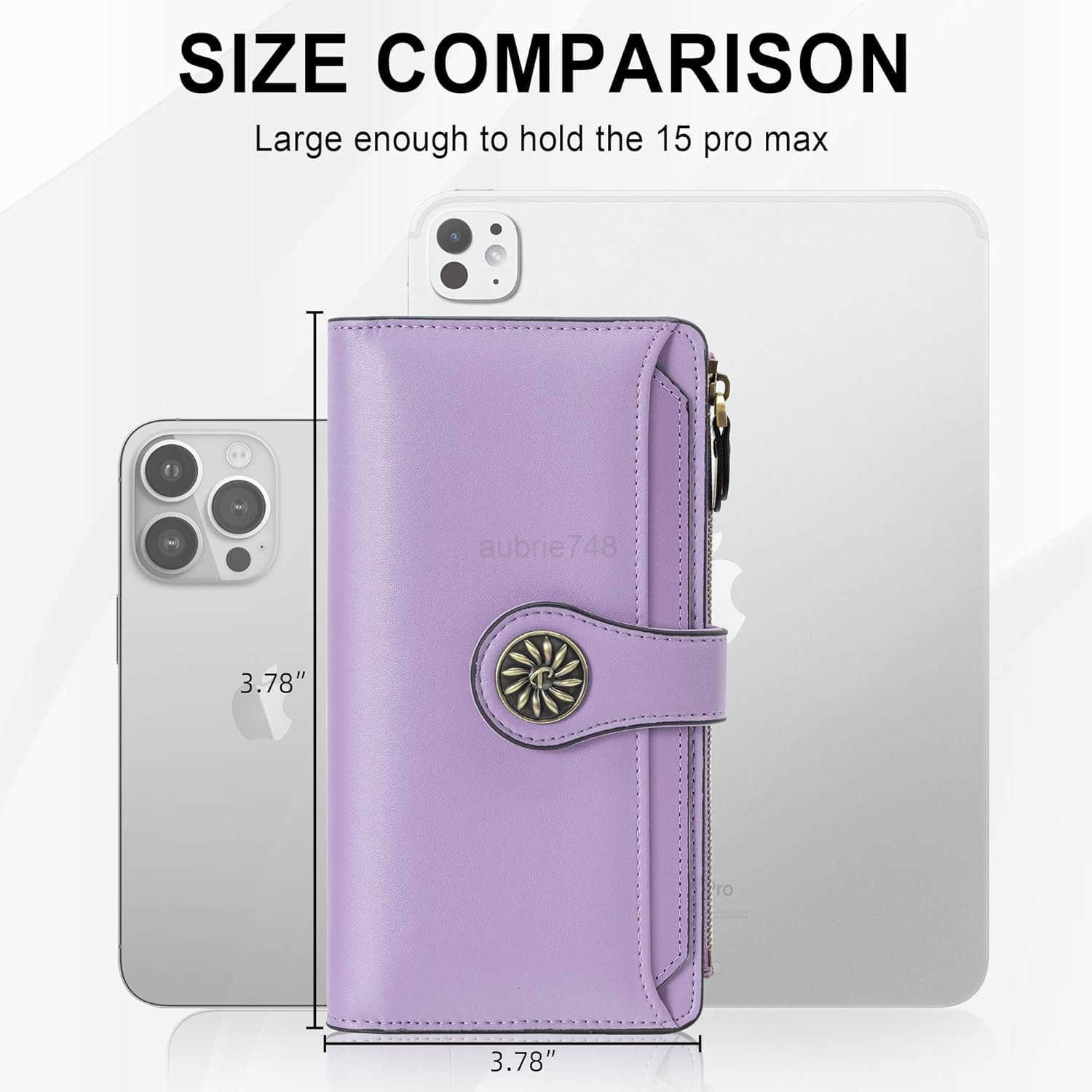 Travelambo Gifts for Mom Wallets Women RFID Large Capacity Luxury Waxed Leather Clutch Wallet Multi Card OrganizerZ250910